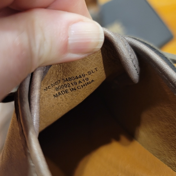 Frye Brett Low Slate Oxford Dress Shoes - Picture 7 of 9